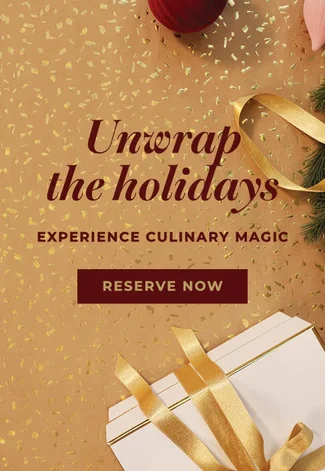 Unwrap the holidays, experience culinary magic